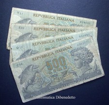 Repubblica italiana 500 usato  Barletta