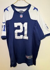 Camiseta juvenil Ezekiel Elliott #21 Dallas Cowboys Nike NFL On Field média comprar usado  Enviando para Brazil