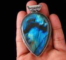 Labradorite fire gemstone d'occasion  Expédié en Belgium