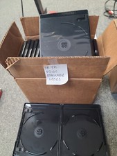 Usado, 4K Ultra HD Replacement Case HOLDS 4 Disks stacked QTY 10  RARE comprar usado  Enviando para Brazil