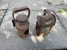 Vintage railway lamps for sale  BOLTON