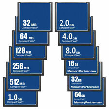 32MB 64MB 128MB 256MB 512MB 1GB CompactFlash CF Speicher karte CF Memroy Card comprar usado  Enviando para Brazil