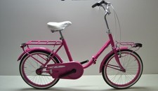 Bici pieghevole fucsia usato  Cerignola