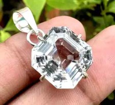 Piedras preciosas sueltas certificadas por EGL de zafiro blanco natural de Ceilán de 40 quilates segunda mano  Embacar hacia Mexico