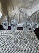 Crystal flutes lot for sale  Carmichael