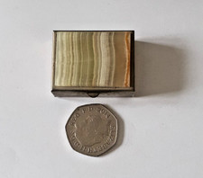 Vintage onyx pill for sale  HUDDERSFIELD