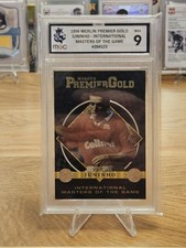1996/97 Merlin Premier Gold Juninho Masters Of The Game. MGC classificação 9. comprar usado  Enviando para Brazil
