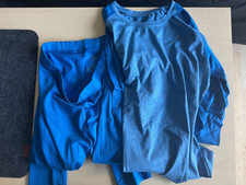 Thermounterwäsche crane blau gebraucht kaufen  Köln