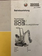 Wacker neuson 803 usato  Spedire a Italy