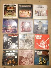 Lot 12 Rock Vinyl LP Grand Funk Supertramp Doobie Bros Who BTO 1st National &Mor, usado segunda mano  Embacar hacia Argentina