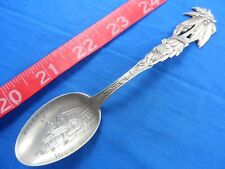 Colher lembrança rara 5-3/8" figurativa casa vulcão Hilo Havaí prata esterlina comprar usado  Enviando para Brazil