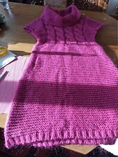 Hallhuber strickkleid magenta gebraucht kaufen  Sinsheim