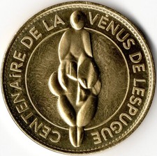 Pas Monnaie de Paris - PARIS - MUSEE DE L'HOMME - VENUS DE LESPUGUE 100 ANS 2022, używany na sprzedaż  Wysyłka do Poland