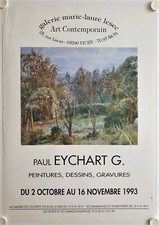 Affiche paul eychart d'occasion  La Courtine