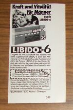 Seltene werbung libido gebraucht kaufen  Legden