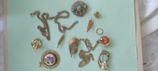 Modeschmuck goldfarben gebrauc gebraucht kaufen  Leonberg