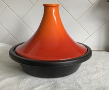 Creuset volcanic orange for sale  BURY ST. EDMUNDS