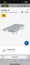 Ikea single mattress for sale  BOLTON