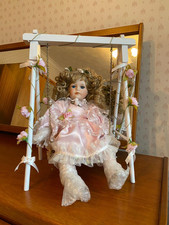 Vintage porcelain doll for sale  AMMANFORD