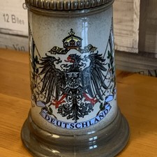 Deutschland lidded stien for sale  BRIDLINGTON