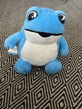 Boneca de Pelúcia Hite Jinro AZUL Sapo Recheada 25cm+ Express comprar usado  Enviando para Brazil