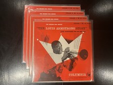 The LOUIS ARMSTRONG STORY vol. 1-4 jazz US 1951 Columbia MONO 4 LP CLEAN Vinyl!, usado comprar usado The LOUIS ARMSTRONG STORY vol. 1-4 jazz US 1951 Columbia MONO 4 LP CLEAN Vinyl!, usado comprar usado  Enviando para Brazil