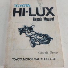 Toyota Hi-Lux Repair & Tune-Up Manual Book Original Chassis Group #98415, usado comprar usado Toyota Hi-Lux Repair & Tune-Up Manual Book Original Chassis Group #98415, usado comprar usado  Enviando para Brazil