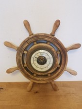 Barometer steuerrad holzgehäu gebraucht kaufen  Husby
