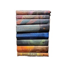 Harry Potter Complete Series 1-8 J. K. Rowling Hard Cover Book Set comprar usado  Enviando para Brazil