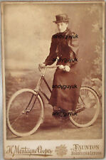 Cabinet card lady for sale  CHESTERFIELD