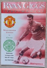 Manchester united celtic for sale  LONDON