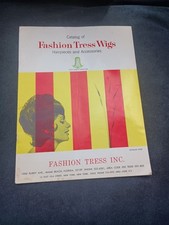 Pelucas de tren de moda vintage postizos y accesorios catálogo publicidad años 60 segunda mano  Embacar hacia Mexico