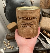 Boîte conserve haricots d'occasion  Montmorot