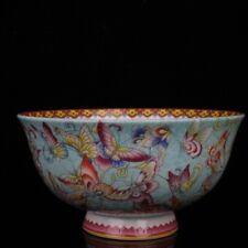 Tigela de porcelana rosa família chinesa 100 borboletas dinastia Qing  comprar usado  Enviando para Brazil