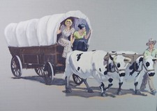 Original gouache cattle for sale  WIRRAL