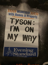 Mike tyson newspapers for sale  DAGENHAM