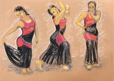 Grand dessin original d'occasion  Paris X
