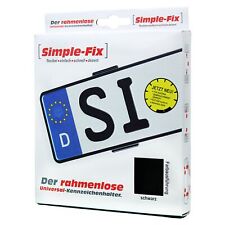 Kennzeichenhalter rahmenlos si gebraucht kaufen  Aschaffenburg
