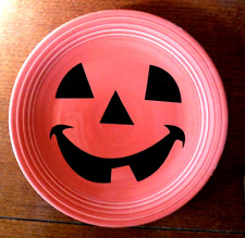 Prato de servir abóbora vintage 12" Fiesta Halloween Jack O'Lantern laranja comprar usado  Enviando para Brazil