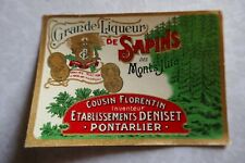 Etiquette grande liqueur d'occasion  Biganos
