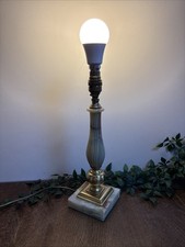 Vintage onyx brass for sale  WIMBORNE