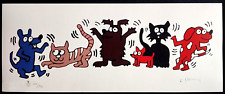 Keith haring. litografia usato Keith haring. litografia usato  Roma