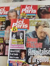Magazines paris johnny d'occasion  Origny-Sainte-Benoite