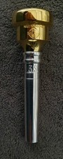 HENRI SELMER PARIS 3S 4, bocal trompete, banhado 24K IMPECÁVEL! comprar usado  Enviando para Brazil