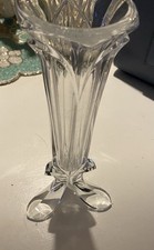 Crystal vase unique for sale  Patchogue