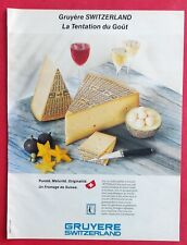 Publicité presse gruyère d'occasion  Le Portel