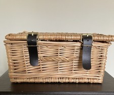 Wicker hamper basket for sale  PRESTON