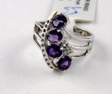 N17 amethyst ring gebraucht kaufen  Jülich
