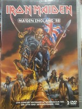 IRON MAIDEN ENGLAND '88 RARO DVD CONCERTO DE MÚSICA AO VIVO CONJUNTO COM 2 DISCOS BIRMINGHAM NEC comprar usado  Enviando para Brazil