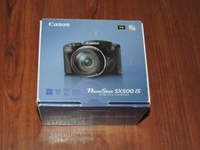 Caixa Aberta - Câmera Canon PowerShot SX500 IS 16.0 MP - PRETA - 013803156881 comprar usado  Enviando para Brazil